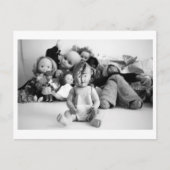 Doll Portrait - Open minded doll Briefkaart (Voorkant)