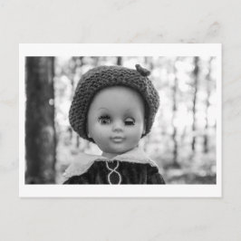 Doll Portrait - Winking Doll Briefkaart