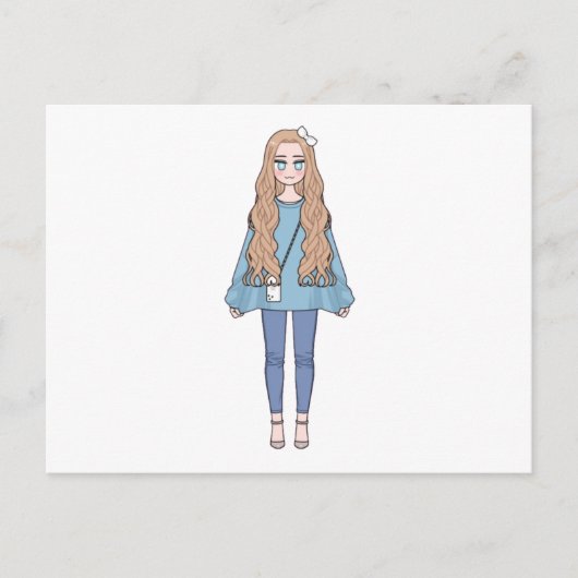 Doll Post Kaart (Voorkant)