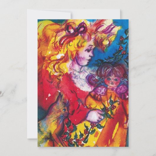 DOLL, rood blauw wit Kaart (Voorkant)