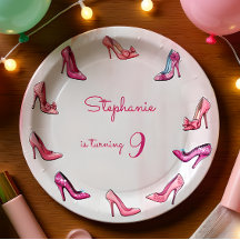 Doll roze hoge hak schoenen meisje verjaardagsfees