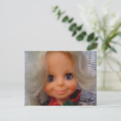 Doll uit 1970 briefkaart (Staand voorkant)
