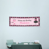 Doll Up Modeshow Meisjes Verjaardagsfeest Banner (Beurs)