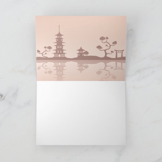 Doll van Kokeshi van Kitsune - het Leuke Zwarte Kaart (Binnen)