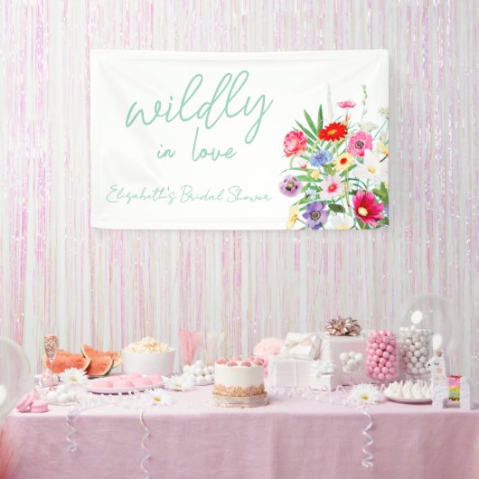 Doll verliefd Bruidsuitnodiging Spandoek (Feest)