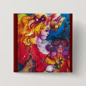  DOLL VIERKANTE BUTTON 5,1 CM (Voorkant)