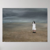 "Doll without her Ship" van Christiane Cegavske Poster (Voorkant)