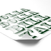 Dolla Dolla Bill Yall Cash Money Dollars Foto Afdruk (Hoek)