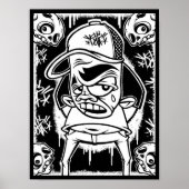 DOLLA/SKULLIE-poster Poster (Voorkant)