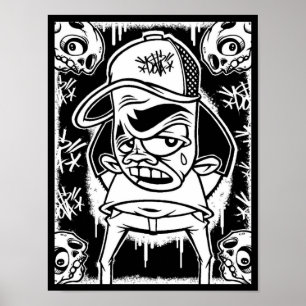DOLLA/SKULLIE-poster Poster