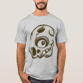 DOLLA skullie shirt (Voorkant)