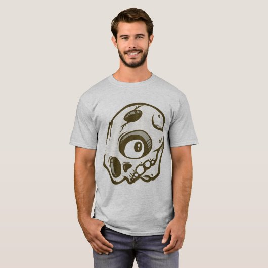 DOLLA skullie shirt (Voorkant volledig)