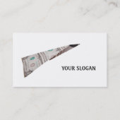 Dollair dart visitekaartje (Achterkant)