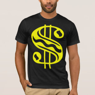 Dollair Sign - Geel T-shirt