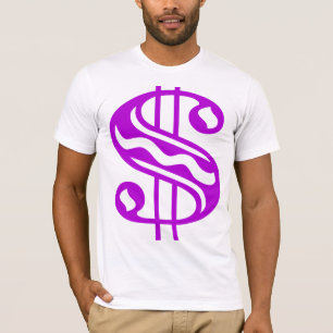 Dollair Sign - Paars T-shirt