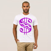 Dollair Sign - Paars T-shirt (Voorkant volledig)