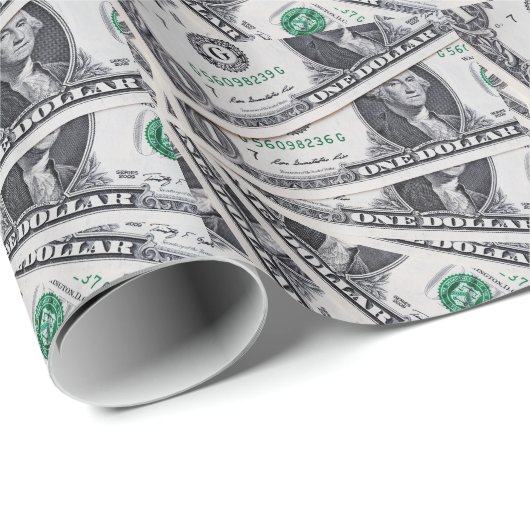 Dollar 1 cadeaupapier (Rol Hoek)