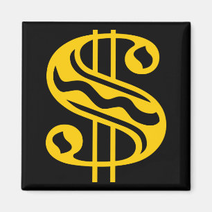 Dollar — Amber Magneet