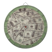 Dollar Bill Dartboard Dartbord (Voorkant)