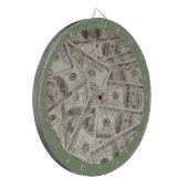 Dollar Bill Dartboard Dartbord (Voorkant Links)