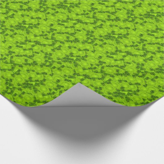 Dollar Bill Wrapping Paper Cadeaupapier (Hoek)
