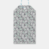 Dollar Bills Cadeaulabel (Voorkant)