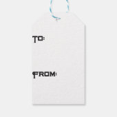 Dollar Bills Cadeaulabel (Achterkant)