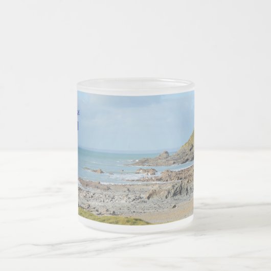 Dollar Cove Cornwall Engeland Poldark Locatie Matglas Koffiemok (Center)