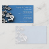 Dollar Currency Symbolen Visitekaartje (Voorkant / Achterkant)