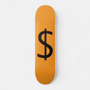 Dollar $ign Oranje  Persoonlijk Skateboard