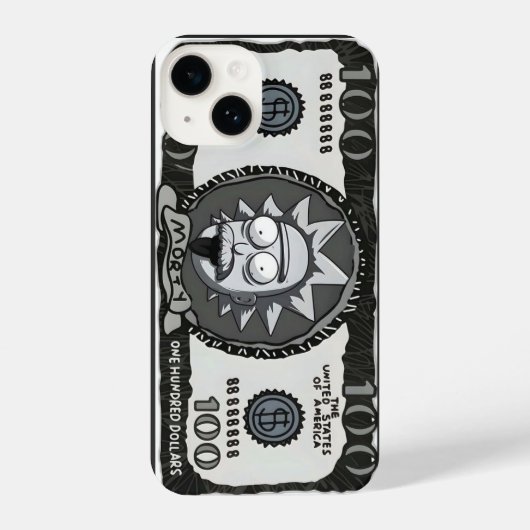 dollar iPhone-draagtas iPhone Hoesje (Achterkant)