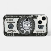 dollar iPhone-draagtas iPhone Hoesje (Achterkant horizontaal)