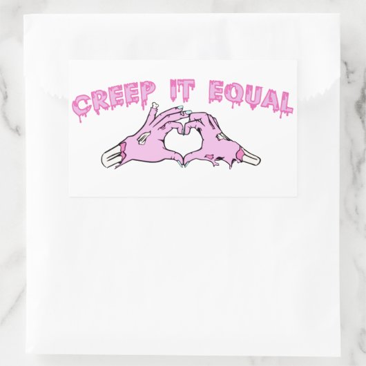 Dollar Is My Sign – Hot Pink Hustle Design Rechthoekige Sticker (Tas)