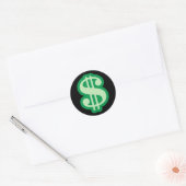 Dollar Ronde Sticker (Envelop)