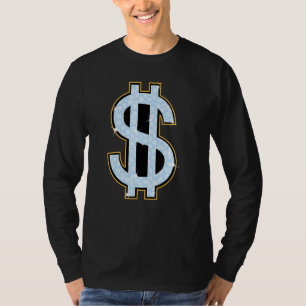 Dollar Sign Cool Meer geld T-shirt