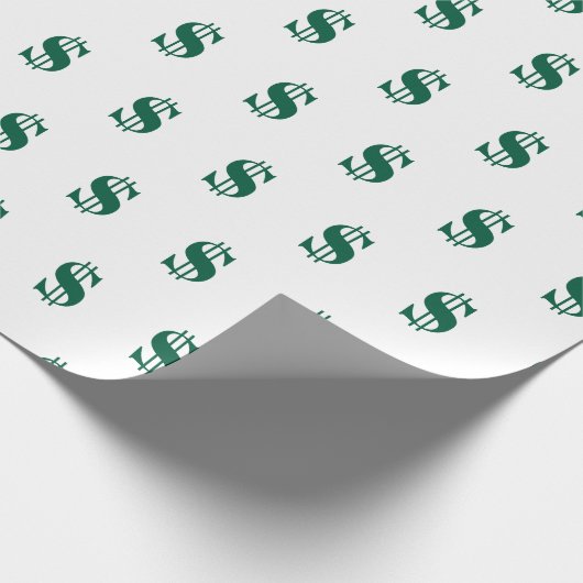Dollar Signs Cadeaupapier (Hoek)