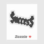 Dollar Signs Succes  Sticker (Vel)