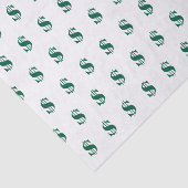 Dollar Signs Tissuepapier (Detail)