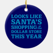 Dollar Store Keramisch Ornament (Achterkant)