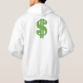 Dollar, teken, 3D Hoodie (Achterkant)
