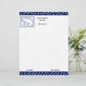 Dollar-teken - custom briefhoofd (Staand voorkant)