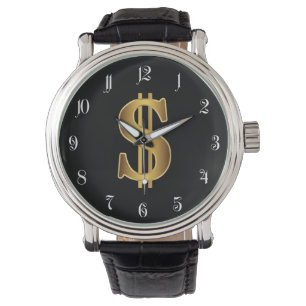 Dollar-teken Horloge