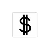 Dollar-teken Loyalty Card Stempel (Afrduk)
