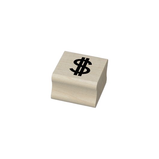 Dollar-teken Loyalty Card Stempel (Stempel)