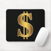 Dollar-teken Muismat (Met muis)