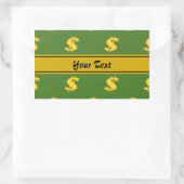 Dollar teken patroon Stickers (Tas)