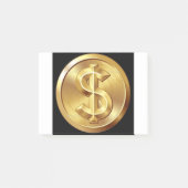 Dollar-teken Post-it® Notes (Voorkant)