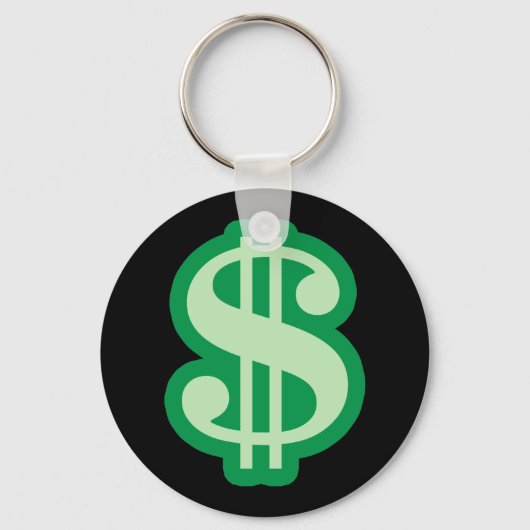 Dollar-teken Sleutelhanger (Voorkant)