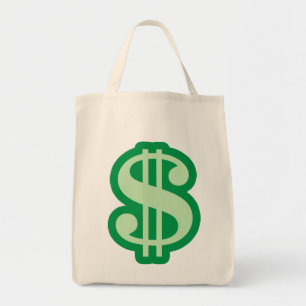 Dollar-teken Tote Bag