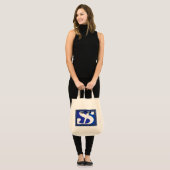 Dollar-teken - tote bag (Voorkant (model))